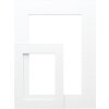 Deknudt SP109 Passepartout extra blanco recortable 15x23 cm