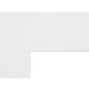 Deknudt SP111 passe-partout blanco recortable 9x9 cm