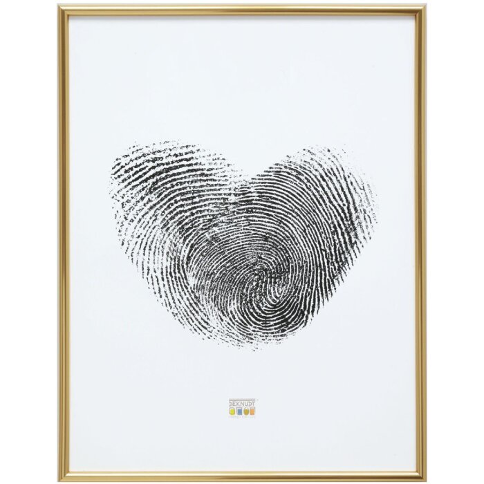 Deknudt S011A4 Marco Oro Liso 29,7x42 cm Plástico