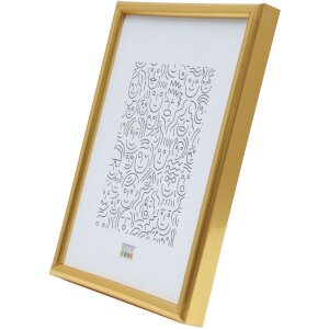 Deknudt S011A4 Marco Oro Liso 29,7x42 cm Plástico