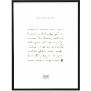 Marco Deknudt S027K2 29,7x42 cm aluminio negro cristal...