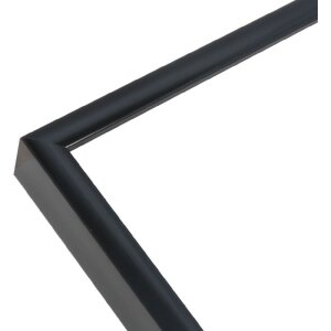 Deknudt S027S2 Marco Aluninio negro brillante 30x45 cm