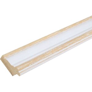 Marco Deknudt S221H1 Blanco Acento Natural 29.7x42cm Madera