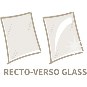 Deknudt S350A1 Recto Verso marco de cristal 40x50 cm