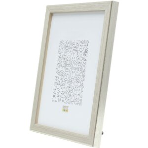 Deknudt S41JD1 Marco de madera plata 7x10 cm
