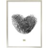 Deknudt S41JD1 Marco de madera plata 7x10 cm