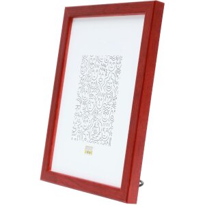 Deknudt S41JL4 Marco de madera rojo 29,7x42 cm - Diseño elegante para sus fotos