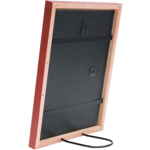 Deknudt S41JL4 Marco de madera rojo 29,7x42 cm - Diseño elegante para sus fotos