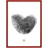Deknudt S41JL4 Marco de madera rojo 29,7x42 cm - Diseño elegante para sus fotos