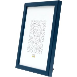 Deknudt S41JL6 Marco de madera Azul 21x29,7 cm - Elegante marco de fotos