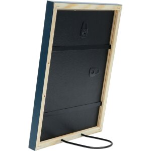 Deknudt S41JL6 Marco de madera Azul 21x29,7 cm - Elegante marco de fotos