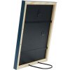 Deknudt S41JL6 Marco de madera Azul 21x29,7 cm - Elegante marco de fotos
