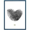 Deknudt S41JL6 Marco de madera Azul 21x29,7 cm - Elegante marco de fotos