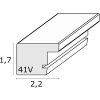 Deknudt S41VH2 Pared 15 marcos Negro 10x15(11) 13x18(2) 20x30(2)