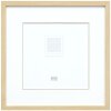 Deknudt S43AH1 marco madera natural 20x20 cm con passe-partout 13x13 cm