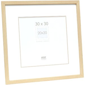 Deknudt S43AH1 marco madera natural 30x30 cm con...
