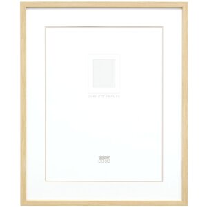 Marco Deknudt S43AH1 color madera natural 40x50 cm con paspartú 30x40 cm