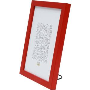 Deknudt S43AK4 Marco madera liso rojo 13x18 cm