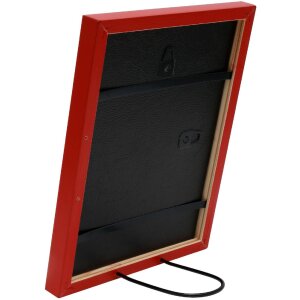 Marco Deknudt S43AK4 rojo liso 18x24cm madera