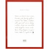 Marco Deknudt S43AK4 rojo liso 18x24cm madera