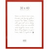 Marco Deknudt S43AK4 Liso Rojo 30x40 cm