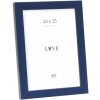 Marco Deknudt S43AM6 azul liso 10x15 cm madera