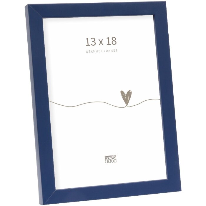 Deknudt S43AM6 Marco Liso Azul 13x18 cm Madera