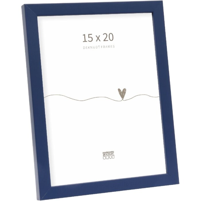 Marco Deknudt S43AM6 Azul Liso 15x20 cm Madera