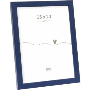 Marco Deknudt S43AM6 Azul Liso 15x20 cm Madera