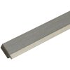 Portarretratos Deknudt S45VF3 gris claro/borde plateado 29,7x42cm plástico