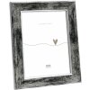 Deknudt S45YE2 Marco de madera Negro Borde plateado 21x29.7cm