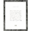 Deknudt S45YE2 Marco de madera Negro Borde plateado 21x29.7cm