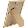 Deknudt S46WG1 marco de fotos blanco borde natural passe-partout 15x20cm