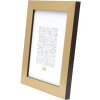 Deknudt S47BB2 marco dorado borde negro 13x13cm plástico