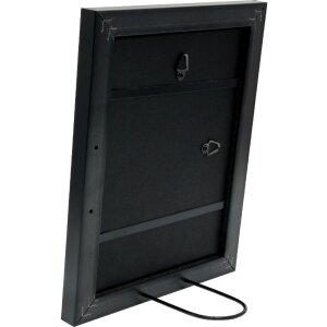 Deknudt S47BK2 Marco Negro 13x13 cm Plástico