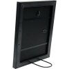 Deknudt S47BK2 marco negro 30x30 cm plástico