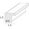 Marco Deknudt S47CJ1 roble macizo 40x50 cm