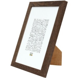 Deknudt S47CJ3 marco roble oscuro macizo 40x60 cm