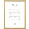 Marco Deknudt S47EB2 dorado con borde negro 30x40 cm