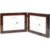 Deknudt S47EG1 Marco doble color madera burl Horizontal 10x15 cm