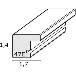 Deknudt S47EG3 Portarretratos Madera Negra 30x40 cm