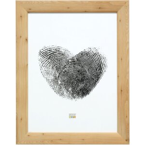 Deknudt S53GH8 Marco ancho color madera natural 50x70 cm