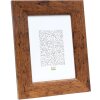 Marco ancho de madera Deknudt S53GH9 Marrón 13x18 cm