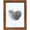 Marco ancho de madera Deknudt S53GH9 Marrón 13x18 cm