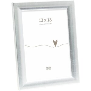 Deknudt S54SD2 Marco de madera color plata 13x18 cm