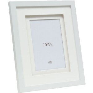 Deknudt S65KK1 Marco Blanco Doble Passepartout 13x13 cm