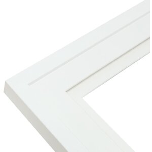 Deknudt S65KK1 Marco Blanco Doble Passepartout 13x13 cm