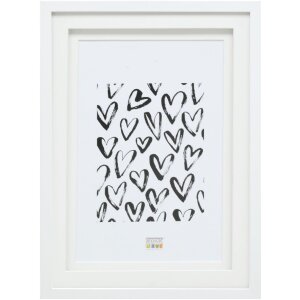 Deknudt S65KK1 Marco Blanco Doble Passepartout 13x13 cm