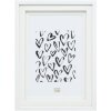 Deknudt S65KK1 Marco Blanco Doble Passepartout 13x13 cm