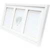 Deknudt S65KK1 marco de fotos blanco doble passe-partout 3x 15x20 cm
